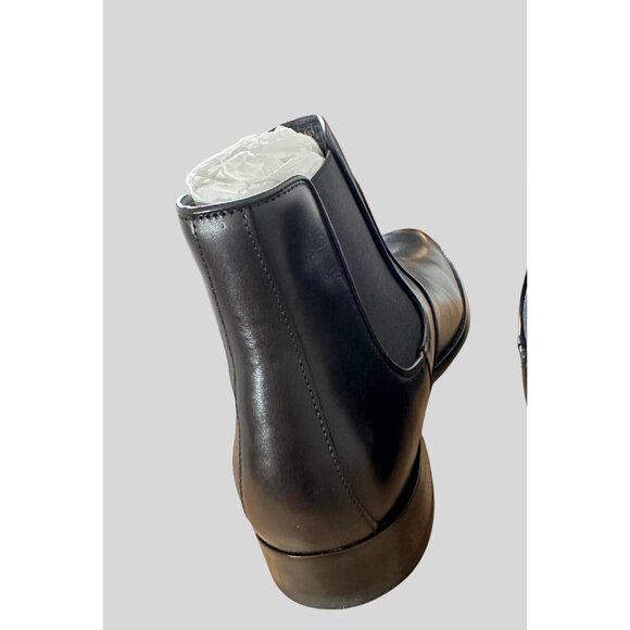 Johnston Murphy Size 11 Mens Leather Full Grain Chelsea Boots India Black - Picture 10 of 12